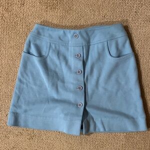 Vintage mini skirt from the 70s